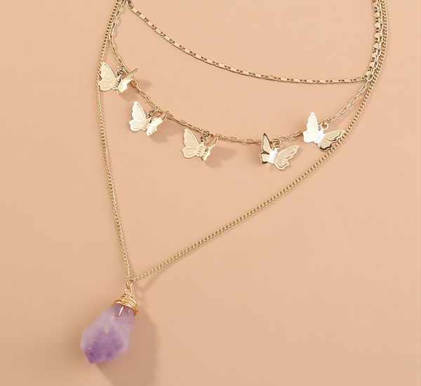 fashion fashion jewelry butterfly metal three-dimensional multilayer necklace creative wild trend choker necklace necklace tag gift jewelry, Black
fashion fashion jewelry butterfly metal three-dimensional multilayer necklace creative wild trend choker necklace necklace tag gift jewelry, Black