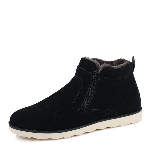 classic comfortable men casual shoes genuine leather thick with short boots motorcycle boots men shoes, Black
classic comfortable men casual shoes genuine leather thick with short boots motorcycle boots men shoes, Black
