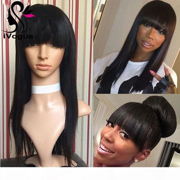 brazilian full lace human hair wigs for black women straight glueless lace front human hair wigs virgin full lace wig with bangs, Black;brown
brazilian full lace human hair wigs for black women straight glueless lace front human hair wigs virgin full lace wig with bangs, Black;brown