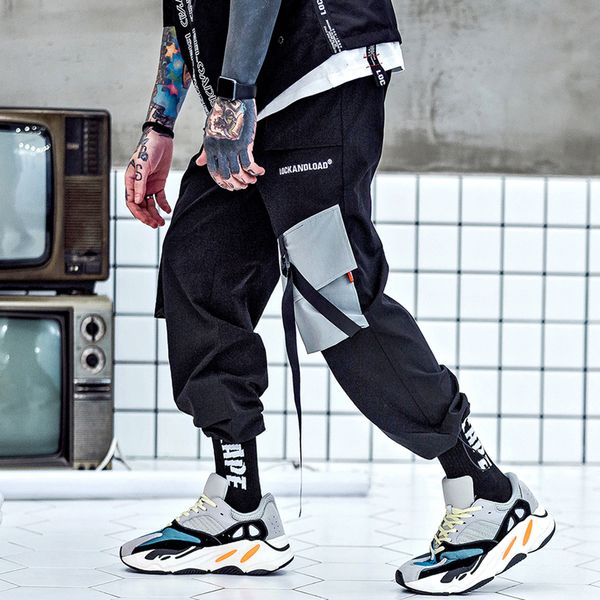 april momo men cargo pants mens casual harem joggers baggy harajuku streetwear hip hop fashion swag tactical trousers men pants lj201007, Black
april momo men cargo pants mens casual harem joggers baggy harajuku streetwear hip hop fashion swag tactical trousers men pants lj201007, Black