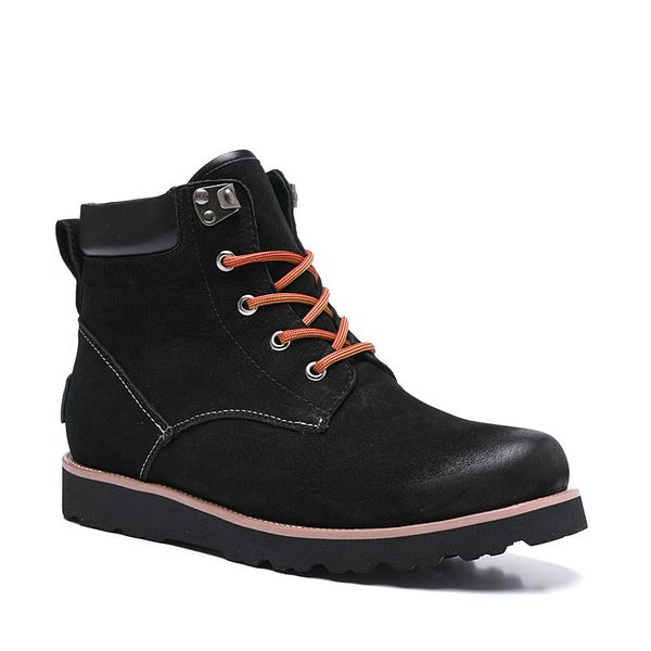 brand casual snow boots for men waterproof lightweight outdoor slip-on winter velvet warm martin shoes business wedge work ankle booties, Black
brand casual snow boots for men waterproof lightweight outdoor slip-on winter velvet warm martin shoes business wedge work ankle booties, Black