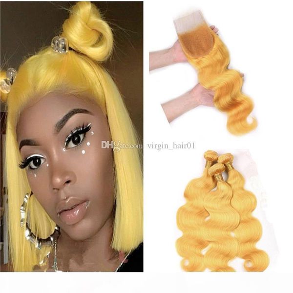 yellow hair bundles with lace closure virgin peruvian hair extensions with lace closure 4x4 part body wave hair weaves, Black;brown
yellow hair bundles with lace closure virgin peruvian hair extensions with lace closure 4x4 part body wave hair weaves, Black;brown
