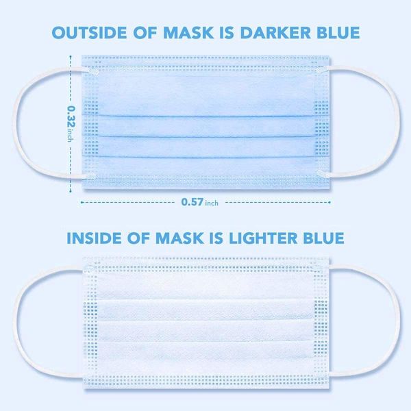 safety mask disposable face 3 for ply protection with nanofiber filter lining and elastic earloops
safety mask disposable face 3 for ply protection with nanofiber filter lining and elastic earloops