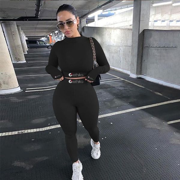 dpsde 2021 fashion new women casual movement style sets long sleeve round collar elastic long pants 3 color two piece sets, Gray
dpsde 2021 fashion new women casual movement style sets long sleeve round collar elastic long pants 3 color two piece sets, Gray