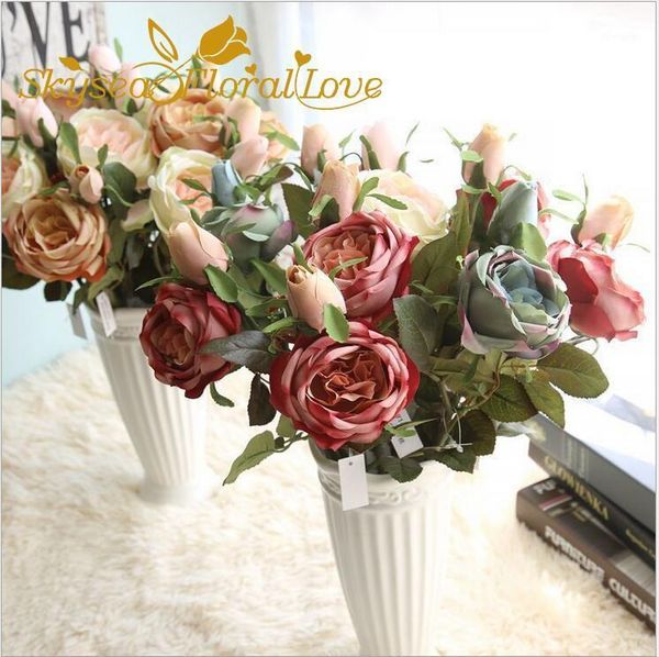 decorative flowers & wreaths silk rose for wedding decoration party home decor fake roses 2 heads artificial1
decorative flowers & wreaths silk rose for wedding decoration party home decor fake roses 2 heads artificial1
