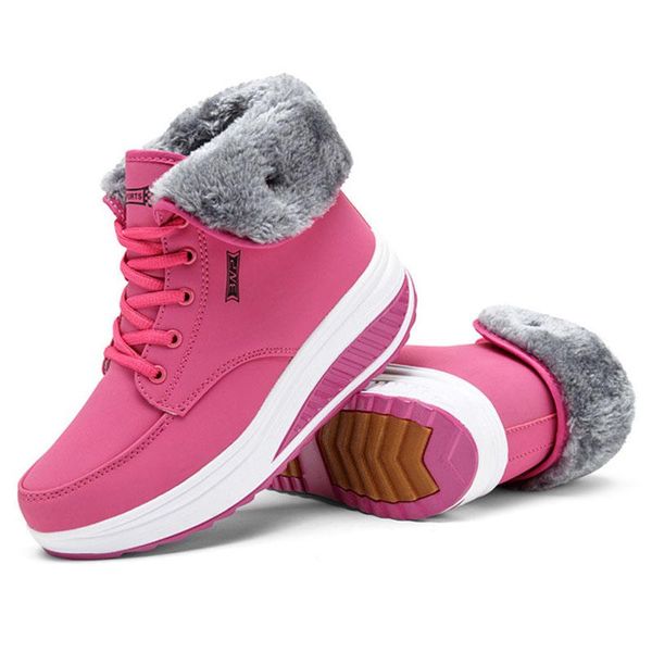 2020 women ankle boots women shoes platform wedge snow boots female winter shoes ladies swing woman booties, Black
2020 women ankle boots women shoes platform wedge snow boots female winter shoes ladies swing woman booties, Black