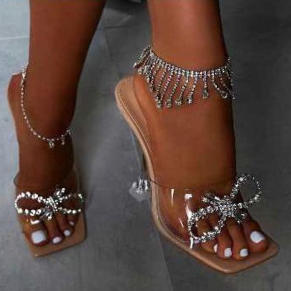 deat 2021 new spring summer fashion casual diamond bow transparent wine glass heel high heel sandsls women sf913, Black
deat 2021 new spring summer fashion casual diamond bow transparent wine glass heel high heel sandsls women sf913, Black