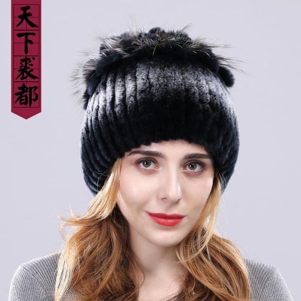 2020 new women real rex fur beanie hat winter warm rex fur cap striped head flower real knitted hats, Blue;gray
2020 new women real rex fur beanie hat winter warm rex fur cap striped head flower real knitted hats, Blue;gray