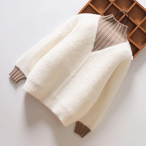 pullover girls sweaters 3-11 years old autumn and winter thickened mink velvet flocked mohair sweater 3 colors kids, Blue
pullover girls sweaters 3-11 years old autumn and winter thickened mink velvet flocked mohair sweater 3 colors kids, Blue