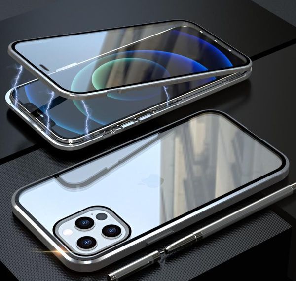 360 full tempered glass magnetic adsorption phone case for iphone 12 pro max 11 xs max x qylmya qpseller
360 full tempered glass magnetic adsorption phone case for iphone 12 pro max 11 xs max x qylmya qpseller