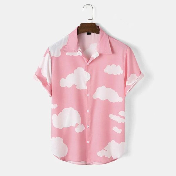 men's casual shirts men's casual shirts short sleeve hawaiian shirt cloud print lapel street wear for men summer clothing 2022, White;black
men's casual shirts men's casual shirts short sleeve hawaiian shirt cloud print lapel street wear for men summer clothing 2022, White;black