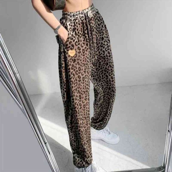 Women Casual Leopard Print Ankle Length Pants High Waist Drawstring Pant Loose Jogger Fashion Plus Size Ladies Trousers Pop, Black;white
Women Casual Leopard Print Ankle Length Pants High Waist Drawstring Pant Loose Jogger Fashion Plus Size Ladies Trousers Pop, Black;white