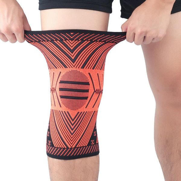 1pc knee pad sleeve with straps anti-slip compression knitted leg support protector for basketball running cyclingym kg-80, Black;gray
1pc knee pad sleeve with straps anti-slip compression knitted leg support protector for basketball running cyclingym kg-80, Black;gray