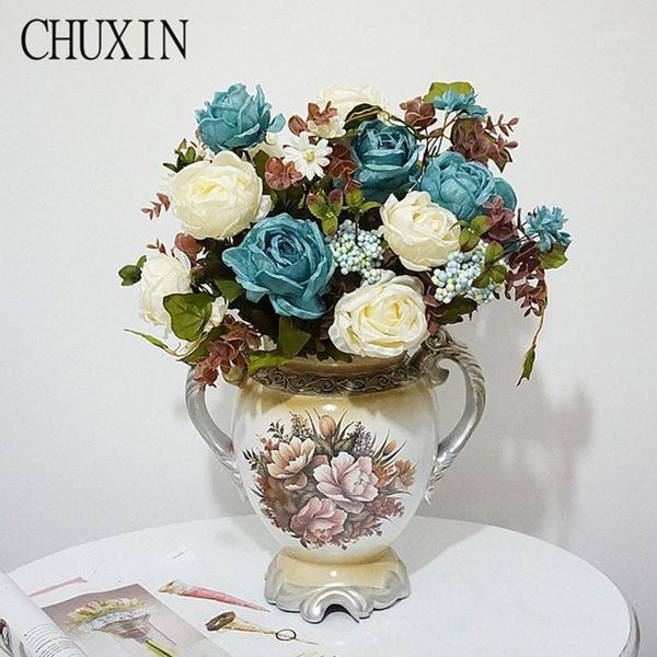 decorative artificial rose peony flower bouquet european silk flowers fake leaf for wedding decoration home party decor 7 heads1
decorative artificial rose peony flower bouquet european silk flowers fake leaf for wedding decoration home party decor 7 heads1