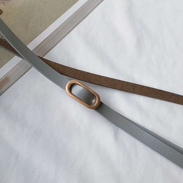 korean oval buckle thin soft women's decoration with skirt chiffon versatile simple pure leather small belt, Black;brown
korean oval buckle thin soft women's decoration with skirt chiffon versatile simple pure leather small belt, Black;brown