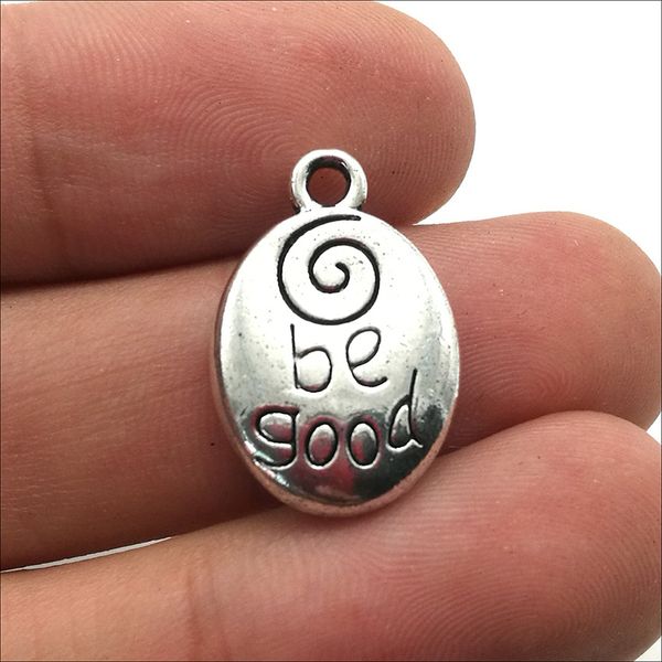lot 50pcs be good antique silver charms pendants jewelry making diy keychain pendant for bracelet earrings 21*14mm dh0835, Bronze;silver
lot 50pcs be good antique silver charms pendants jewelry making diy keychain pendant for bracelet earrings 21*14mm dh0835, Bronze;silver