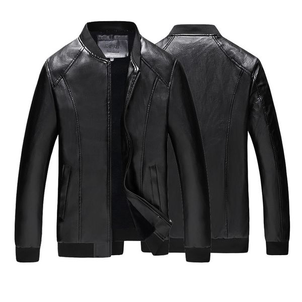 men's plush thickened motorcycle wear plus size baseball suit casual business jacket pu fashion leather coat
men's plush thickened motorcycle wear plus size baseball suit casual business jacket pu fashion leather coat