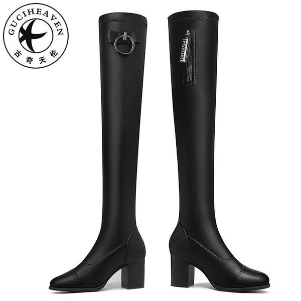 guciheaven over the knee boots for women winter keep warm add short plush inside high heels pumps 6.5cm fashion shoes new model, Black
guciheaven over the knee boots for women winter keep warm add short plush inside high heels pumps 6.5cm fashion shoes new model, Black