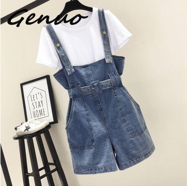new summer denim jumpsuits short overalls for women casual cotton belt rompers shorts overalls salopette femme denim playsuits1, Black;white
new summer denim jumpsuits short overalls for women casual cotton belt rompers shorts overalls salopette femme denim playsuits1, Black;white