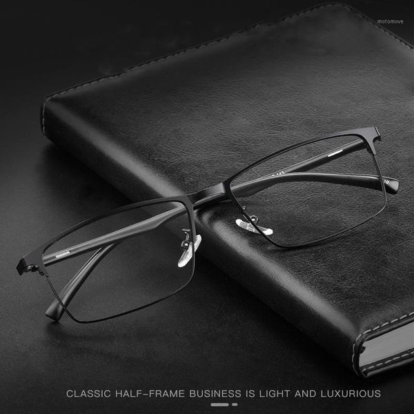 fashion sunglasses frames ultralight metal full frame glasses men retro anti-blue light optical 890281, Black
fashion sunglasses frames ultralight metal full frame glasses men retro anti-blue light optical 890281, Black
