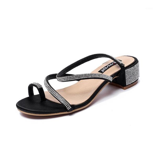 bling bling shoes women low block heels rhinestone sandals narrow band crystal gladiator ladies sandalias plus size 43 lu341, Black
bling bling shoes women low block heels rhinestone sandals narrow band crystal gladiator ladies sandalias plus size 43 lu341, Black