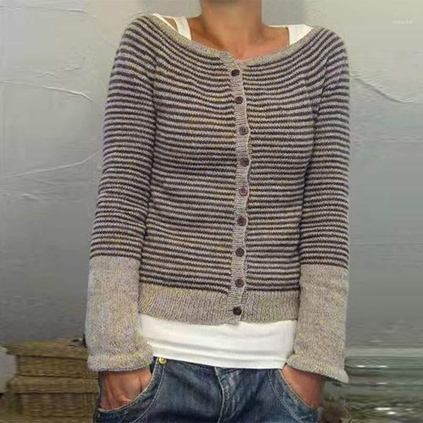 zanzea autumn striped sweater women long sleeve knitwear buttons cardigan knitted shirts spring sweaters jumper pull femme1, White
zanzea autumn striped sweater women long sleeve knitwear buttons cardigan knitted shirts spring sweaters jumper pull femme1, White