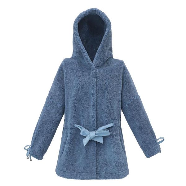 women's fur & faux 2021 winter button solid color women overcoat fashion casual female outerwear hooded warm ladies coat, Black
women's fur & faux 2021 winter button solid color women overcoat fashion casual female outerwear hooded warm ladies coat, Black