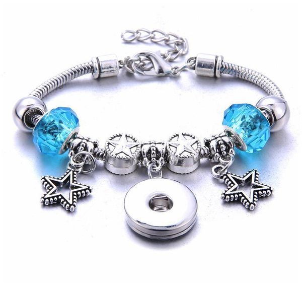 2019 new star snap button bracelet lobster buckle snake chain bangles beaded snap bracelet fit 18mm snap buttons bbylxz, Golden;silver
2019 new star snap button bracelet lobster buckle snake chain bangles beaded snap bracelet fit 18mm snap buttons bbylxz, Golden;silver