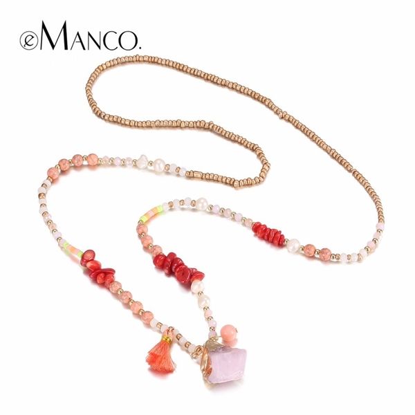 emanco ethnic vintage long necklaces & pendant women resin imitation pearls semi-precious stones beads brand jewelry accessories y200323, Silver
emanco ethnic vintage long necklaces & pendant women resin imitation pearls semi-precious stones beads brand jewelry accessories y200323, Silver