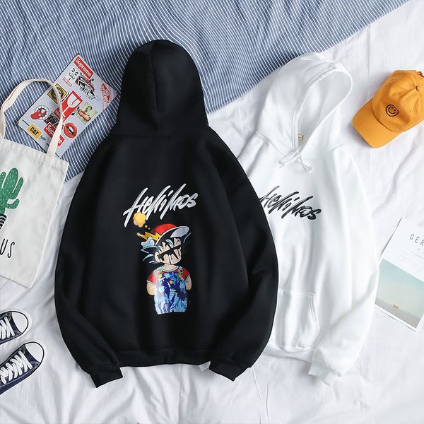 bodywear men's hooded student's fashion brand jacket: loose and versatile autumn couple 2020 new, Black
bodywear men's hooded student's fashion brand jacket: loose and versatile autumn couple 2020 new, Black