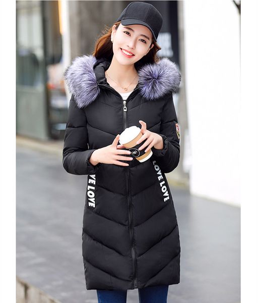 2021 new women new arrival parka fur collar coat thick cotton parkas with hoodie female winter jacket wxf426 4u3r, Black
2021 new women new arrival parka fur collar coat thick cotton parkas with hoodie female winter jacket wxf426 4u3r, Black