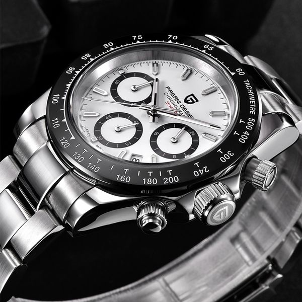 pagani design men brand luxury business sapphire stainless steel waterproof sport chronograph watch relogio masculino
pagani design men brand luxury business sapphire stainless steel waterproof sport chronograph watch relogio masculino