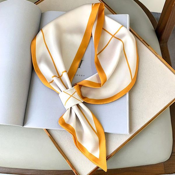 scarves 2021 silk scarf small women shawls and wraps fashion print office hair neck hijabs foulard hijab, Blue;gray
scarves 2021 silk scarf small women shawls and wraps fashion print office hair neck hijabs foulard hijab, Blue;gray