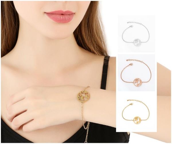 stainless steel kpop adjustable druzy creative pendant map charm bracelets for women fashion jewelry designer rose gold bracelet, Golden;silver
stainless steel kpop adjustable druzy creative pendant map charm bracelets for women fashion jewelry designer rose gold bracelet, Golden;silver