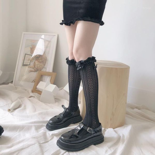 summer women fishnet bowknot stockings lace mesh long stockings black white gray transparent knee high stocking medias1
summer women fishnet bowknot stockings lace mesh long stockings black white gray transparent knee high stocking medias1