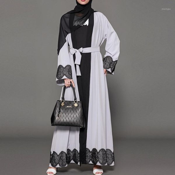 sondr size loose plus new fashion robe appliques patchwork cardigan dresses muslim gray solid dubai women dress1, Black;gray
sondr size loose plus new fashion robe appliques patchwork cardigan dresses muslim gray solid dubai women dress1, Black;gray