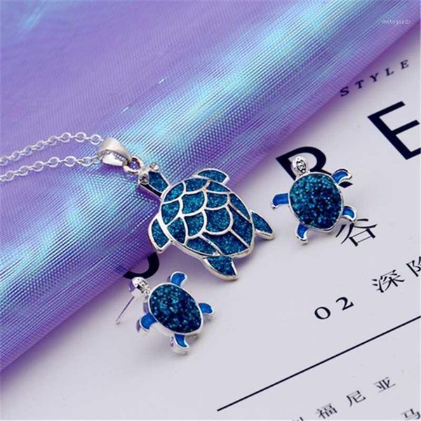 new silver suit earrings earrings pendant temperament female models wild turtle opal necklace1
new silver suit earrings earrings pendant temperament female models wild turtle opal necklace1