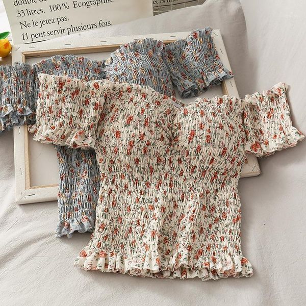 off shoulder slim fashion folds shirts short sleeve blouse 2021 summer women printing short crop blouses vintage fy3861, White
off shoulder slim fashion folds shirts short sleeve blouse 2021 summer women printing short crop blouses vintage fy3861, White