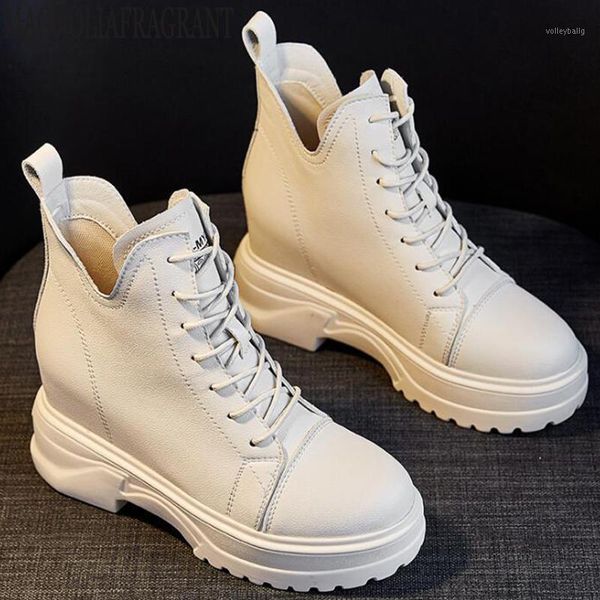 new v mouth genuine leather short boots female england white boots platform internal increase couple women's y4821, Black
new v mouth genuine leather short boots female england white boots platform internal increase couple women's y4821, Black