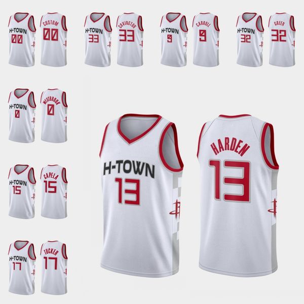 men houston rockets james harden russell westbrook clint capela jeff green white custom jersey, Black
men houston rockets james harden russell westbrook clint capela jeff green white custom jersey, Black