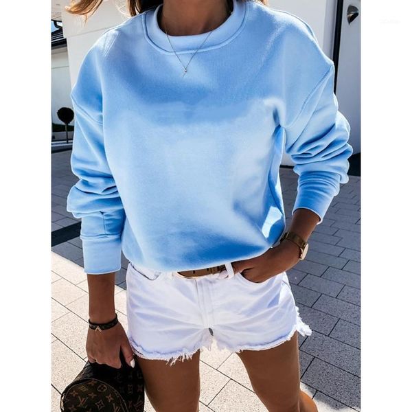women's hoodies & sweatshirts women's long sleeve casual solid color crewneck pullover thick warm loose outerwear1, Black
women's hoodies & sweatshirts women's long sleeve casual solid color crewneck pullover thick warm loose outerwear1, Black