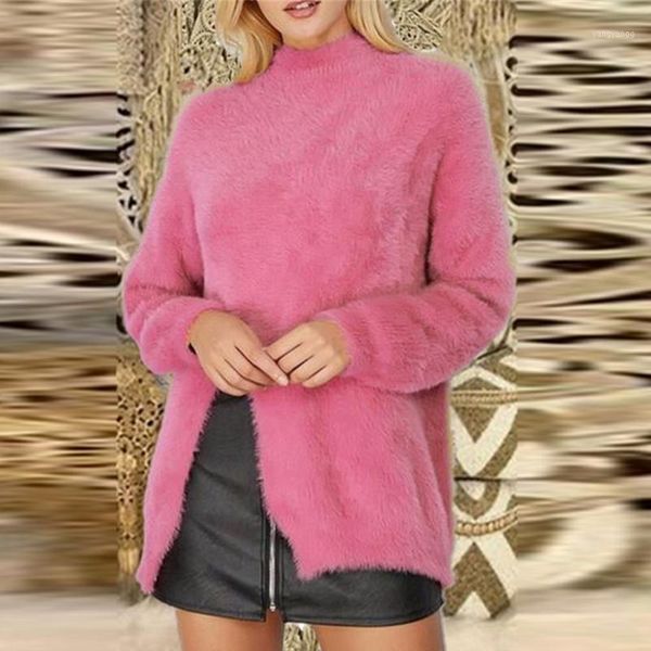 women casual loose plush sweaters long sleeve knitted knitwear solid color round collar sweater fashion suéter femenino#31, White;black
women casual loose plush sweaters long sleeve knitted knitwear solid color round collar sweater fashion suéter femenino#31, White;black