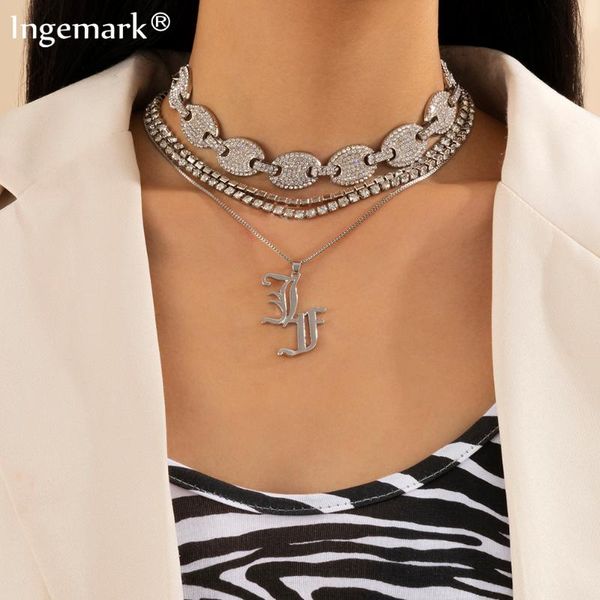 chains 3pcs/set hip hop cuban tennis chain necklace women collar punk vintage big chunky necklaces statement link neck jewelry, Silver
chains 3pcs/set hip hop cuban tennis chain necklace women collar punk vintage big chunky necklaces statement link neck jewelry, Silver