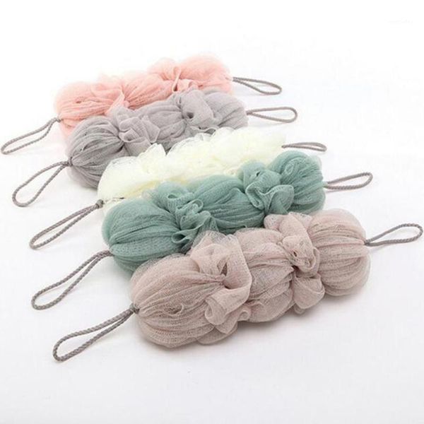 bath brushes, sponges & scrubbers bigger soft ball flower design solid color long loofah shower sponge pouf mesh scrubber1
bath brushes, sponges & scrubbers bigger soft ball flower design solid color long loofah shower sponge pouf mesh scrubber1