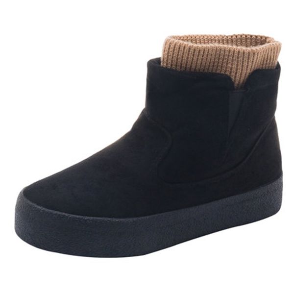 new warm 2021 winter women's skiing boot fashions flock hiking outdoors shoes mujer boots jsui, Black
new warm 2021 winter women's skiing boot fashions flock hiking outdoors shoes mujer boots jsui, Black