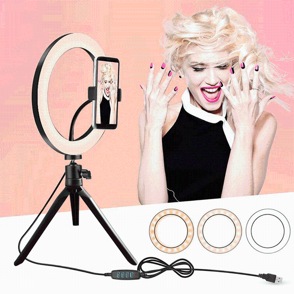 desktop led ring light диммируемая фотографические сеое кольцо лампа с подставкой для макияжа youtube vedio живой заливки освещения
desktop led ring light диммируемая фотографические сеое кольцо лампа с подставкой для макияжа youtube vedio живой заливки освещения
