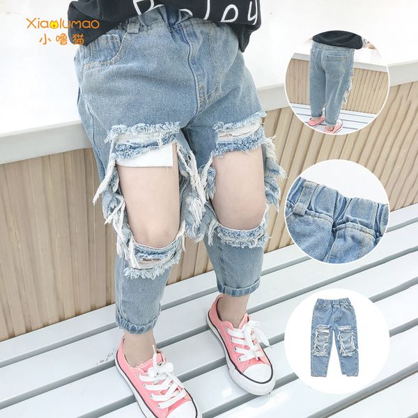 kids jeans torn loose fashion jeans girls summer long ripped pants buttons fashion trousers children jeans girls 1006, Blue
kids jeans torn loose fashion jeans girls summer long ripped pants buttons fashion trousers children jeans girls 1006, Blue