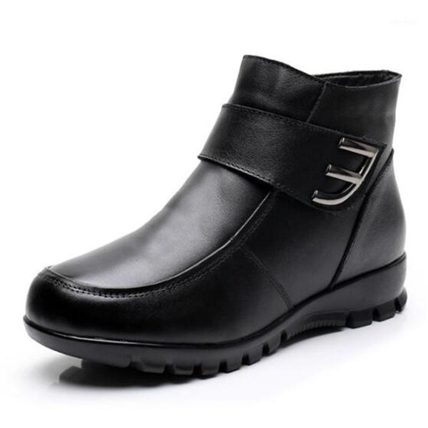 warm snow boots new listing women winter shoes genuine leather women boots flat non-slip mother shoes big size 411, Black
warm snow boots new listing women winter shoes genuine leather women boots flat non-slip mother shoes big size 411, Black
