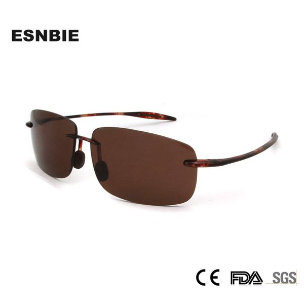 esnbie brand design tr90 plastic titanium nylon square sunglasses men women rimless sun glasses fishing oculos gafas trend, White;black
esnbie brand design tr90 plastic titanium nylon square sunglasses men women rimless sun glasses fishing oculos gafas trend, White;black