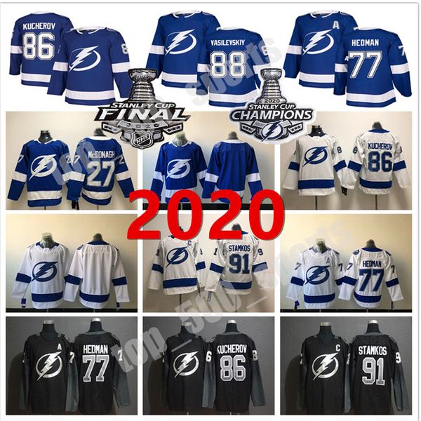 tampa bay lightning 2020 stanley cup champions 86 nikita kucherov 77 victor hedman 91 stamkos 21 brayden point 18 palat hockey jerseys, Black;red
tampa bay lightning 2020 stanley cup champions 86 nikita kucherov 77 victor hedman 91 stamkos 21 brayden point 18 palat hockey jerseys, Black;red